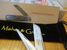 Maher & Grosh By Great Eastern Harness Jack Antique Yellow Pick Bone  Pattern # 863223 P