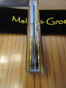 Maher & Grosh By Great Eastern Harness Jack Antique Yellow Pick Bone  Pattern # 863223 P
