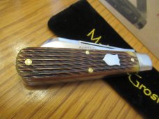 Maher & Grosh By Great Eastern Harness Jack Antique Yellow Pick Bone  Pattern # 863223 P