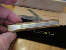 Maher & Grosh By Great Eastern Harness Jack Antique Yellow Pick Bone  Pattern # 863223 P