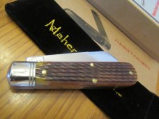 Maher & Grosh By Great Eastern Harness Jack Antique Yellow Pick Bone  Pattern # 863223 P