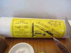 Great Eastern 2023 Allegheny Mt Club Knives 1 of 40 Indian Paintbrush  English Jack Pattern # 871223