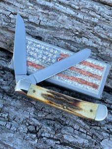 CASE XX ** 1993 STAG TRAPPER *RARE