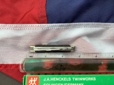 Vintage  J A Henckels 3 Blade Small Stockman MDL#1813 Knife w/ Great Bone Handles! NOS