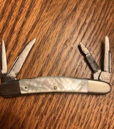  WOW ! U* S EDWARD BARNES SHEFFIELD CONGRESS CIVIL WAR BOWIE MAKER 1