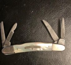  WOW ! U* S EDWARD BARNES SHEFFIELD CONGRESS CIVIL WAR BOWIE MAKER 1