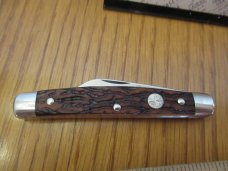 Boker Solingen Germany Half Congress Staglon Handles Pattern # 6384
