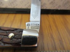 Boker Solingen Germany Half Congress Staglon Handles Pattern # 6384