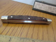 Boker Solingen Germany Half Congress Staglon Handles Pattern # 6384