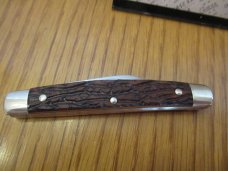 Boker Solingen Germany Half Congress Staglon Handles Pattern # 6384