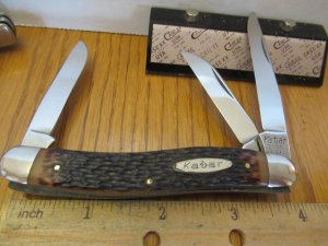Ka'Bar Delrin Handle Stockman Pattern # 1108