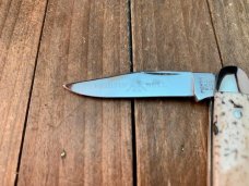 Wendell Carson Sleeveboard Pen Knife Fossilized Walrus Bone 2007