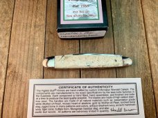 Wendell Carson Sleeveboard Pen Knife Fossilized Walrus Bone 2007