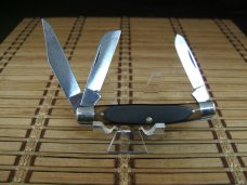 SCHRADE OLD TIMER 34OT MIDDLEMAN U.S.A. VINTAGE OLDER HIGH CARBON STEEL UNUSED VINTAGE POCKET KNIFE