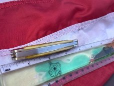 J A Henckels 3 Blade Whittler (HK-7-FLIV) Knife w/ Great Fossil Ivory Handles! - NOS