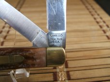 CAMMILUS NEW YORK U.S.A. 22LR2 1993 VINTAGE CLASSIC RIMFIRE LARGE TRAPPER FOLDING POCKET KNIFE