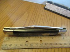 C.C.CO, Buffalo Horn Large Premium Stock Knife 