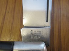 C.C.CO, Buffalo Horn Large Premium Stock Knife 