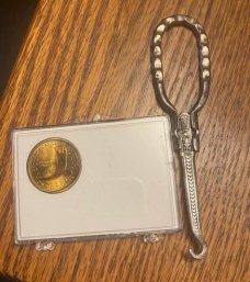 DEPOSE FOLDING BUTTON HOOK INDIAN WOMAN DOLLAR
