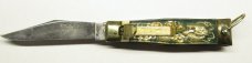 Bull Fighter / Dragon  Leverlock Auto Knife / Arrow Stamped on Tang