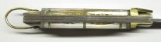 Bull Fighter / Dragon  Leverlock Auto Knife / Arrow Stamped on Tang