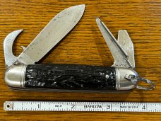 Imperial Kamp-King 4-Blade Pocket Knife w/Jigged Scales