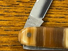 Krusius Brothers 2-Blade Pen Knife w/Synthetic Scales Germany 