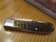 Case XX 2019 Tony Bose Brown Bone Bullnose Trapper Pattern # TB622019   CM154