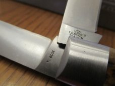 Case XX 2019 Tony Bose Brown Bone Bullnose Trapper Pattern # TB622019   CM154