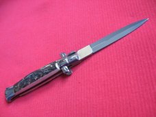 NEW ARMANDO BELTRAME 8" STAG Dagger Blade ITALIAN STILETTO Knife