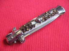 NEW ARMANDO BELTRAME 8" STAG Dagger Blade ITALIAN STILETTO Knife