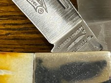 Parker-Edwards 1423-2 2-Blade Trapper w/Jigged Bone Scales 