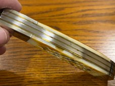 Parker-Edwards 1423-2 2-Blade Trapper w/Jigged Bone Scales 