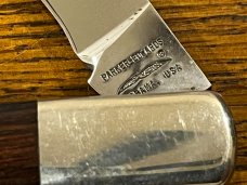 Parker-Edwards 928 Single-Blade Folding Knife w/Wood Scales 
