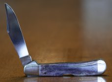 Case Copperlock 1997 61549L SS Long Tail C Smooth Purple Bone