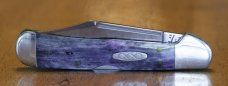 Case Copperlock 1997 61549L SS Long Tail C Smooth Purple Bone