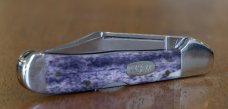 Case Copperlock Purple Jigged Bone 61549L 1997 