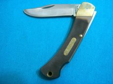 VINTAGE SCHRADE USA 6OT GOLDEN BEAR BAREHEAD FOLDING HUNTER POCKET KNIFE KNIVES OLD TIMER