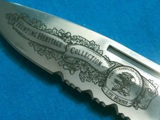 CASE XX USA 59 L SS HERITAGE JIGGED BONE SERRATED FOLDING HUNTER POCKET KNIFE KNIVES SHEATH OLD