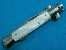 VINTAGE ICM ITALY ITALIAN STILETTO LOCKBACK FOLDING JACK POCKET KNIFE KNIVES OLD