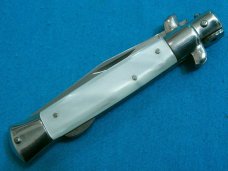 VINTAGE ICM ITALY ITALIAN STILETTO LOCKBACK FOLDING JACK POCKET KNIFE KNIVES OLD