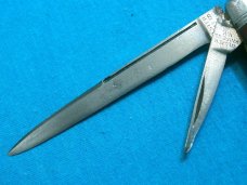 VINTAGE USA ULSTER KNIFE CO NY DOCTORS DRS PILLBUSTER PILL CRUSHER FOLDING POCKET KNIFE KNIVES OLD