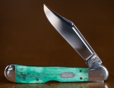 Case Copperlock 1997 61549L #2210 Smooth Green Appaloosa 