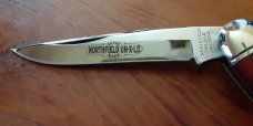 Great Eastern Cutlery-Northfield 128109SAB Toothpick 1 of 24 Blood Red Jigged Bone