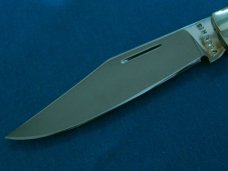 BIG STEVE VOORHIS USA CUSTOM TOADSTICKER LOCKBACK BANANA TRAPPER FOLDING JACK POCKET KNIFE KNIVES