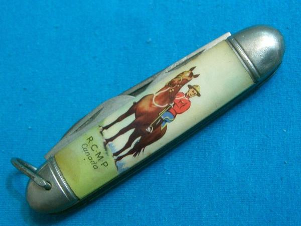 VINTAGE RCMP RICHARDS SHEFFILD ENGLAND FOLDING SCOUT POCKET WATCH FOB RAILROAD KNIFE KNIVES OLD VINTAGE RCMP RICHARDS SHEFFILD ENGLAND FOLDING SCOUT POCKET WATCH FOB RAILROAD KNIFE KNIVES OLD