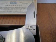 Zippo Metal Handle Harley Davidson Lock Back 