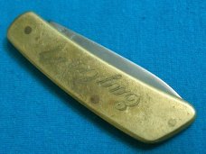VINTAGE SILVER EAGLE PRECISE USA EAGLES-7 LOCKBACK FOLDER FOLDING POCKET KNIFE KNIVES OLD AD