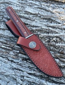 GEC ** H10121 KINGWOOD HUNTING KNIFE WITH SHEATH