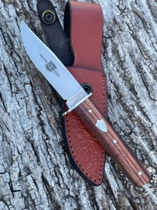 GEC ** H10121 KINGWOOD HUNTING KNIFE WITH SHEATH